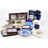 A collection of Royal memorabilia and ephemera including various ceramics, a Corgi model of the 1902