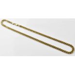 A heavy 9ct yellow gold chain, approx 40g. Condition Report: Length 52cm.