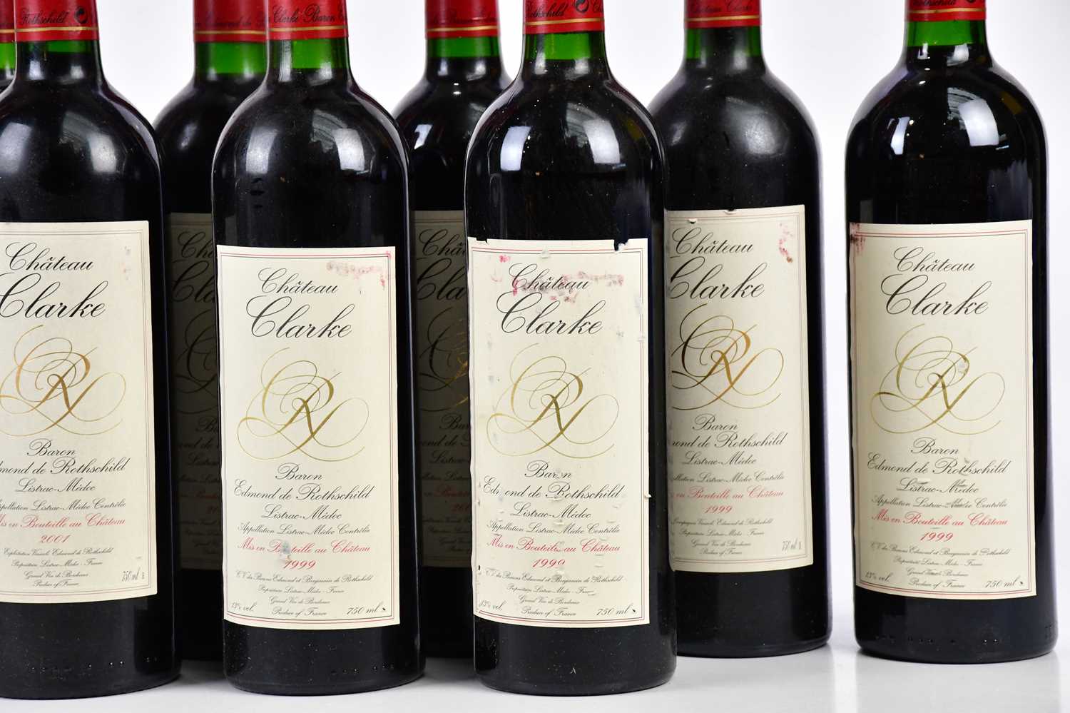 RED WINE; eleven bottles of Chateau Clarke Baron Edmond de Rothschild, 1999 (11) - Image 3 of 3