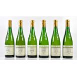 WHITE WINE; six bottles Savennieres Domaine du Closel - Chateau Des Vaults, 2001, 750ml, 13.5%, in