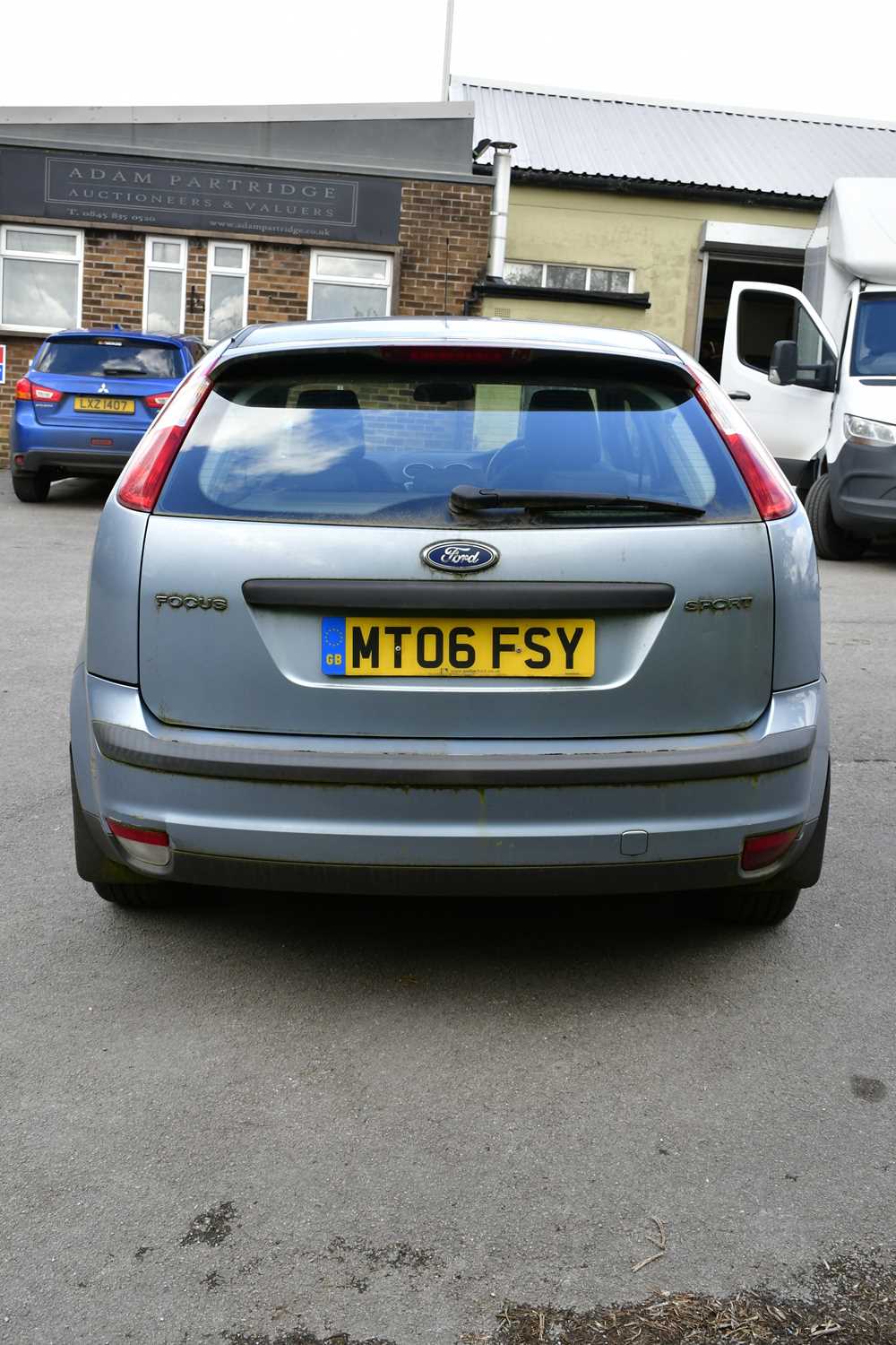 A Ford Focus Sport, registration MT06 FSY, blue colourway, approx mileage 28,271, complete with an - Image 6 of 11