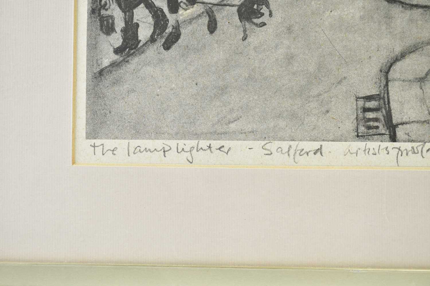 † HAROLD FRANCIS RILEY DL DLITT FRCS DFA ATC (1934-2023); heightened print, 'The Lamp Lighters', - Image 3 of 5