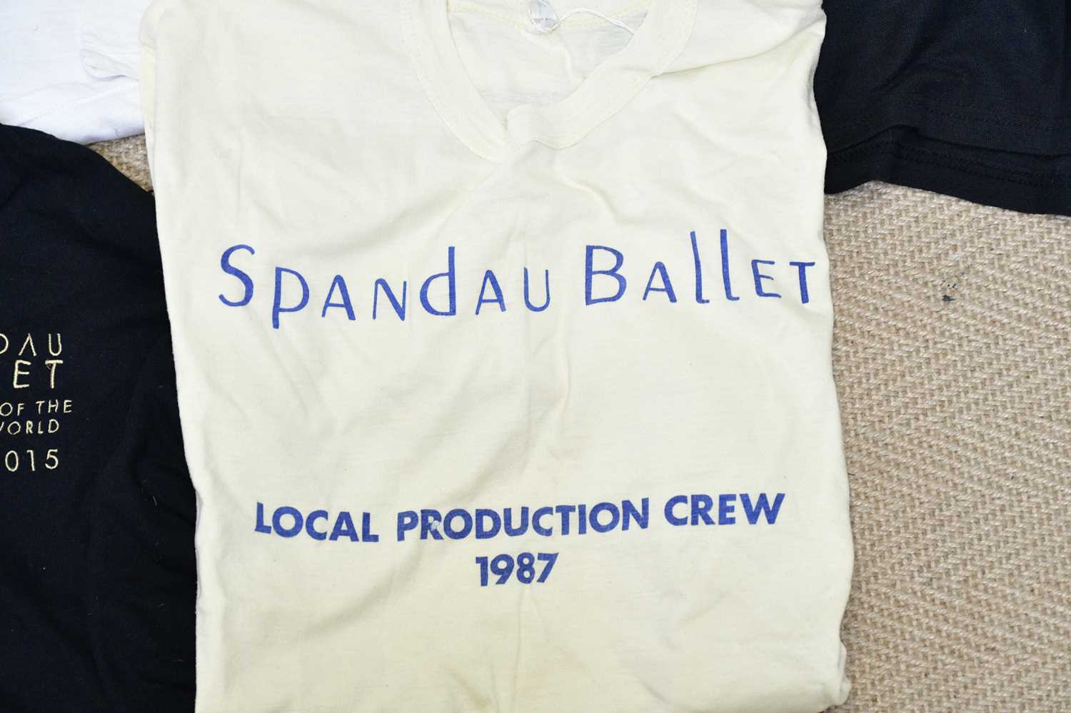 SPANDAU BALLET; a group of five stage crew tour T-shirts including the 1987 tour, two Soul Boys of - Image 2 of 7