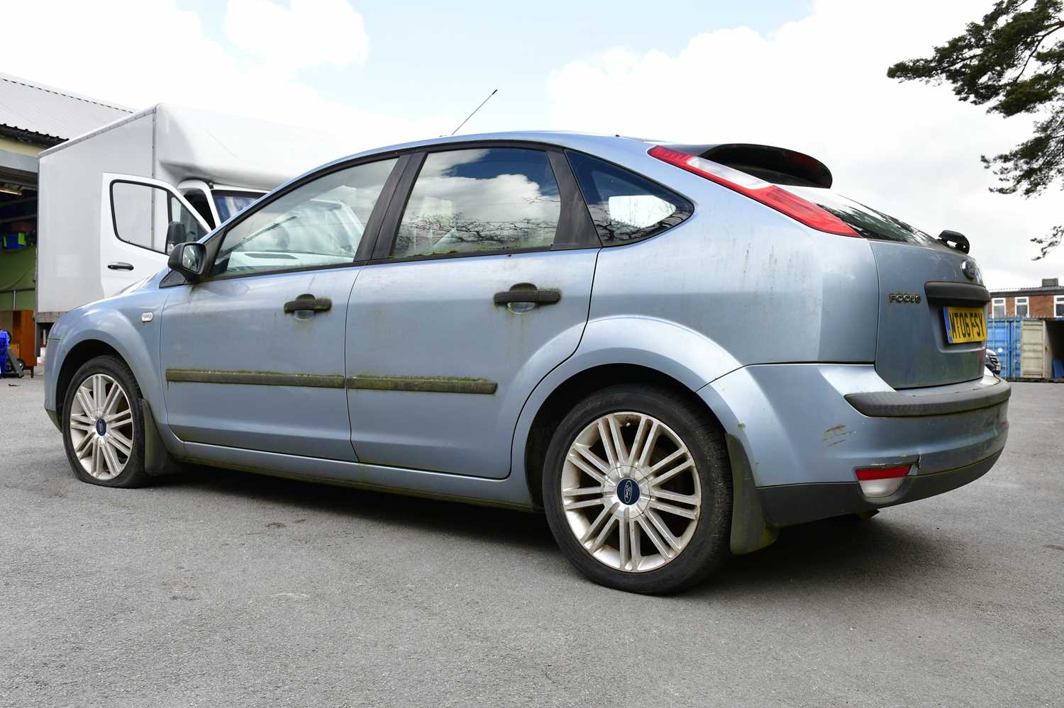 A Ford Focus Sport, registration MT06 FSY, blue colourway, approx mileage 28,271, complete with an - Image 3 of 11