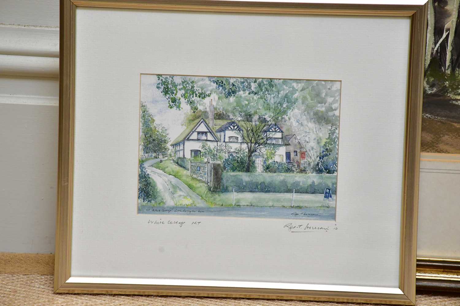 † T BRUMMEL SMITH (born 1949); watercolour, mountain scene, signed and dated '89, 52 x 68cm and - Image 3 of 4