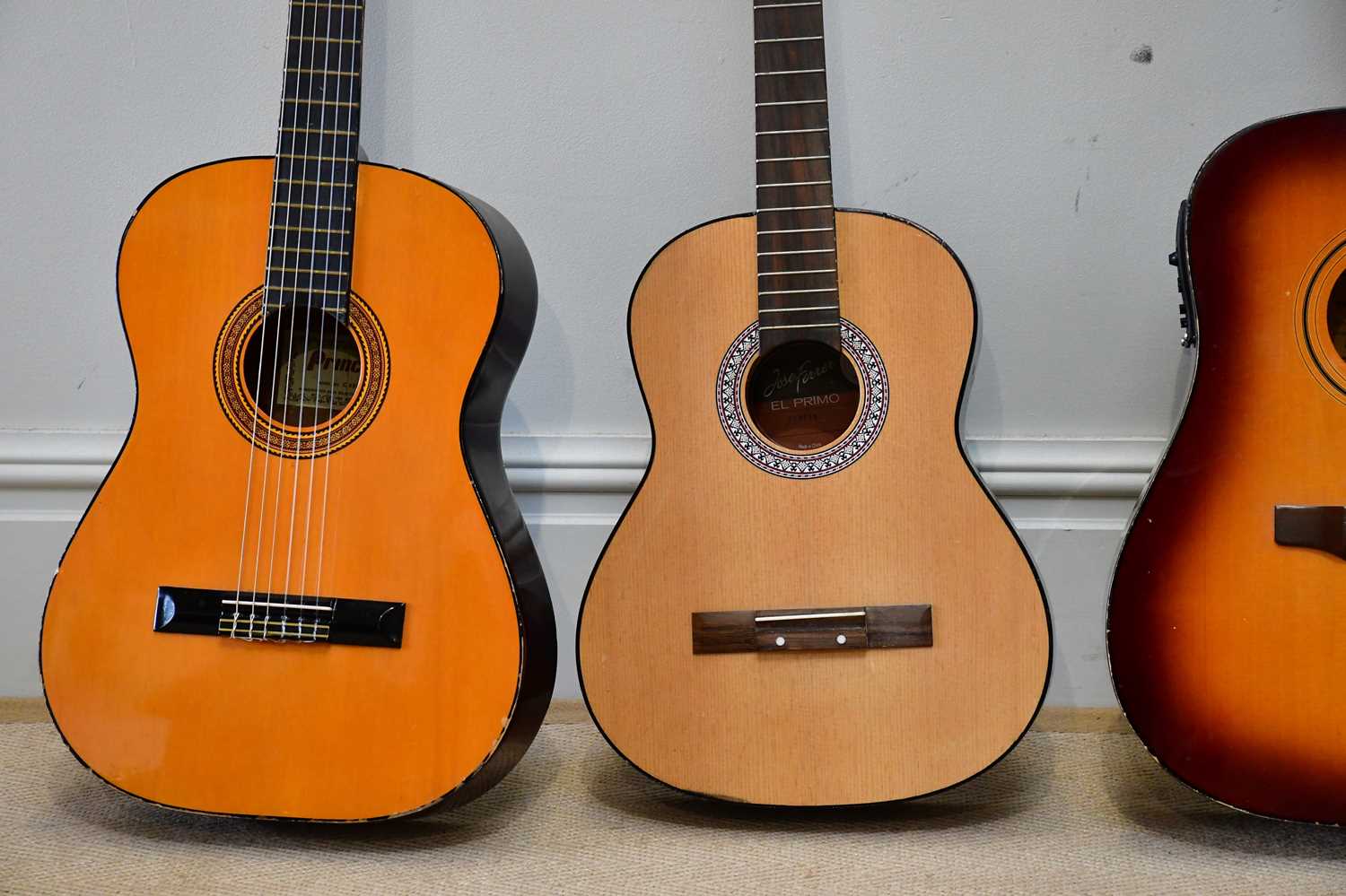 TANGLEWOOD; a model TW-300 electro acoustic guitar, together with an Encore, Prince and Jose Ferrera - Image 2 of 4
