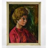 † KENNETH FERNEE; oil on board, 'Miss Audrey Westmoreland', signed and dated '59 lower right, 49 x