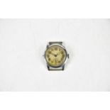 HAMILTON; an American gentleman's base metal cased wristwatch, the dial set with Arabic numerals and