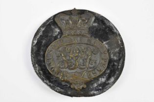 A Victorian Grenadier Guards Valise badge.