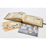 A quantity of assorted stamps, contained in an album and loose, including German Empire, Swedish,