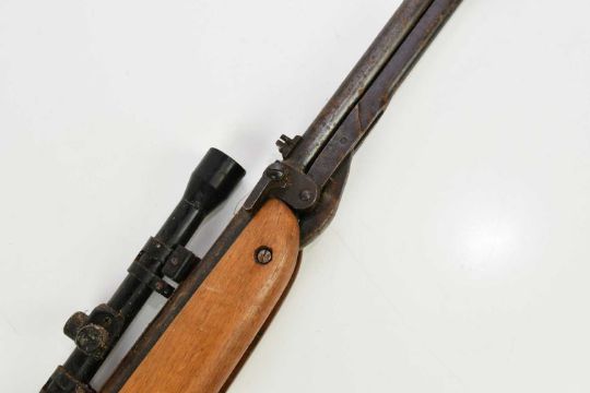 WEBLEY & SCOTT; a .22 'The Webley Mk 3' tap loading underlever air rifle, with 18.5" barrel and - Image 3 of 5