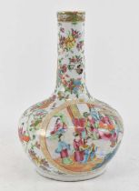 A 19th century Chinese Canton Famille Rose porcelain vase, height 34cm. Condition Report: