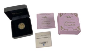 THE PERTH MINT; an Elizabeth II 2015 1/4 ounce fine gold twenty-five dollar coin, celebrating the