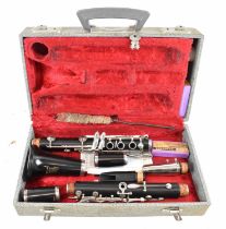 BOOSEY & HAWKES OF LONDON; a cased clarinet.