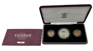 THE ROYAL MINT; a 1901-2001 Victorian Centenary Collection coin set, numbered 254, comprising a