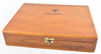 CIGARS; a group of twenty-six 17cm long Cohiba cigars contained within a box.