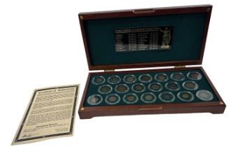 THE ROYAL MINT; The Roman Empire 20 Emperor Collection (unopened), cased.