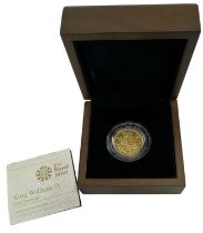 THE ROYAL MINT; a King William IV gold sovereign, cased.