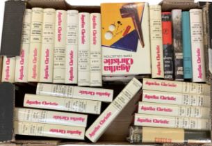 A group of Agatha Christie special edition books, including the Agatha Christie 'Crime Collection'