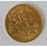 A George V 1912 half sovereign.