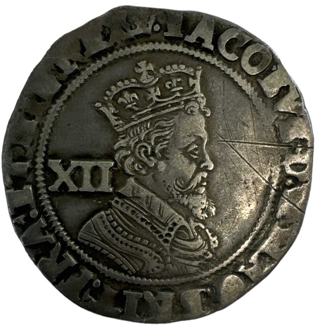 A James I shilling. - Image 2 of 2