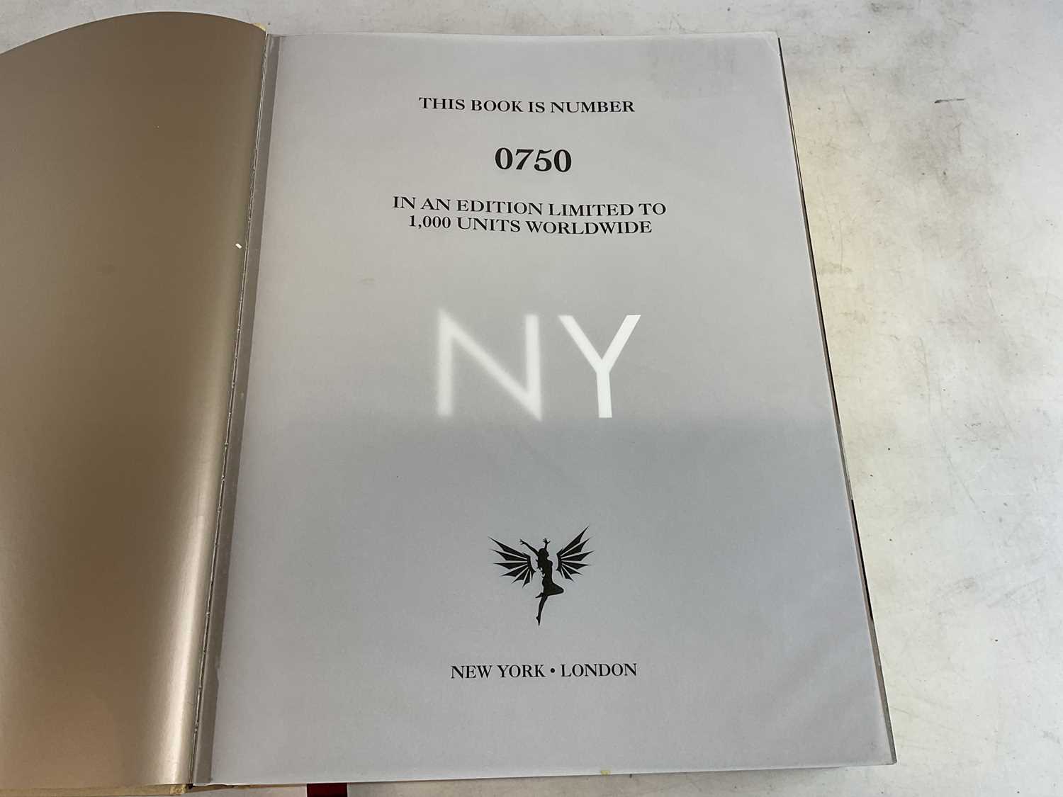A limited edition book on New York and London, containing images of both cities with pages of - Image 4 of 5