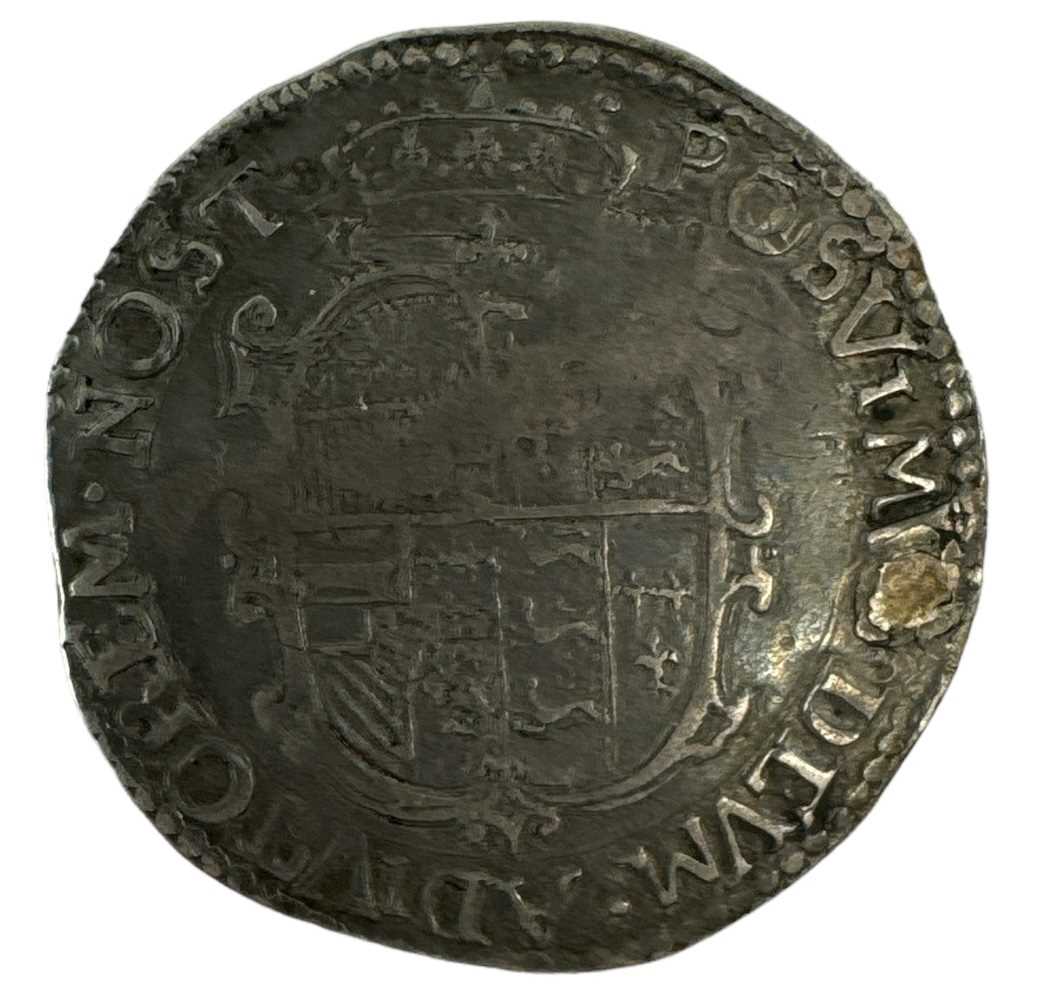 A Philip & Mary 1554 silver shilling. - Image 2 of 2