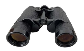 A cased pair of Zeiss Jenna 10x50W Jenoptem binoculars.