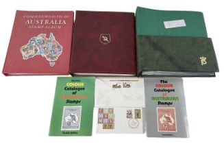 A group of Australian stamps and covers from 1960 to 1980, contained in four albums.