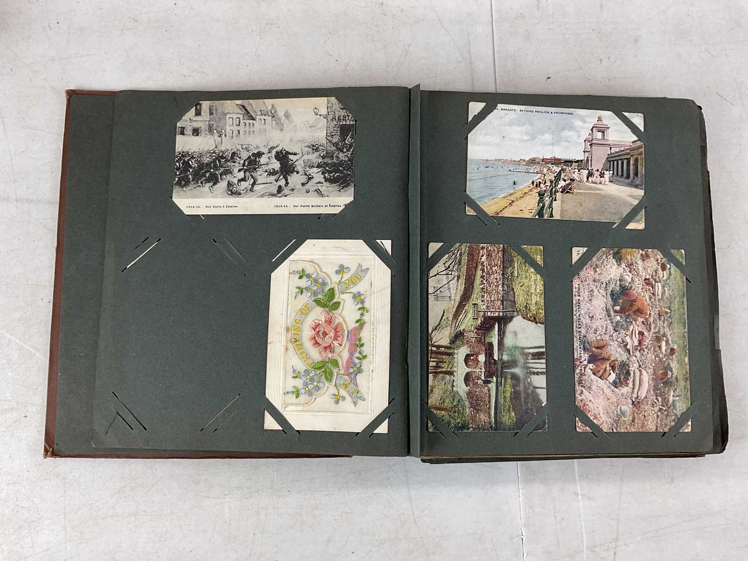 An album of 19th century and later postcards. - Image 2 of 2