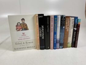 A collection of modern first editions including Hammond Innes 'Golden Soak', 1973, and 'Levkas Man',