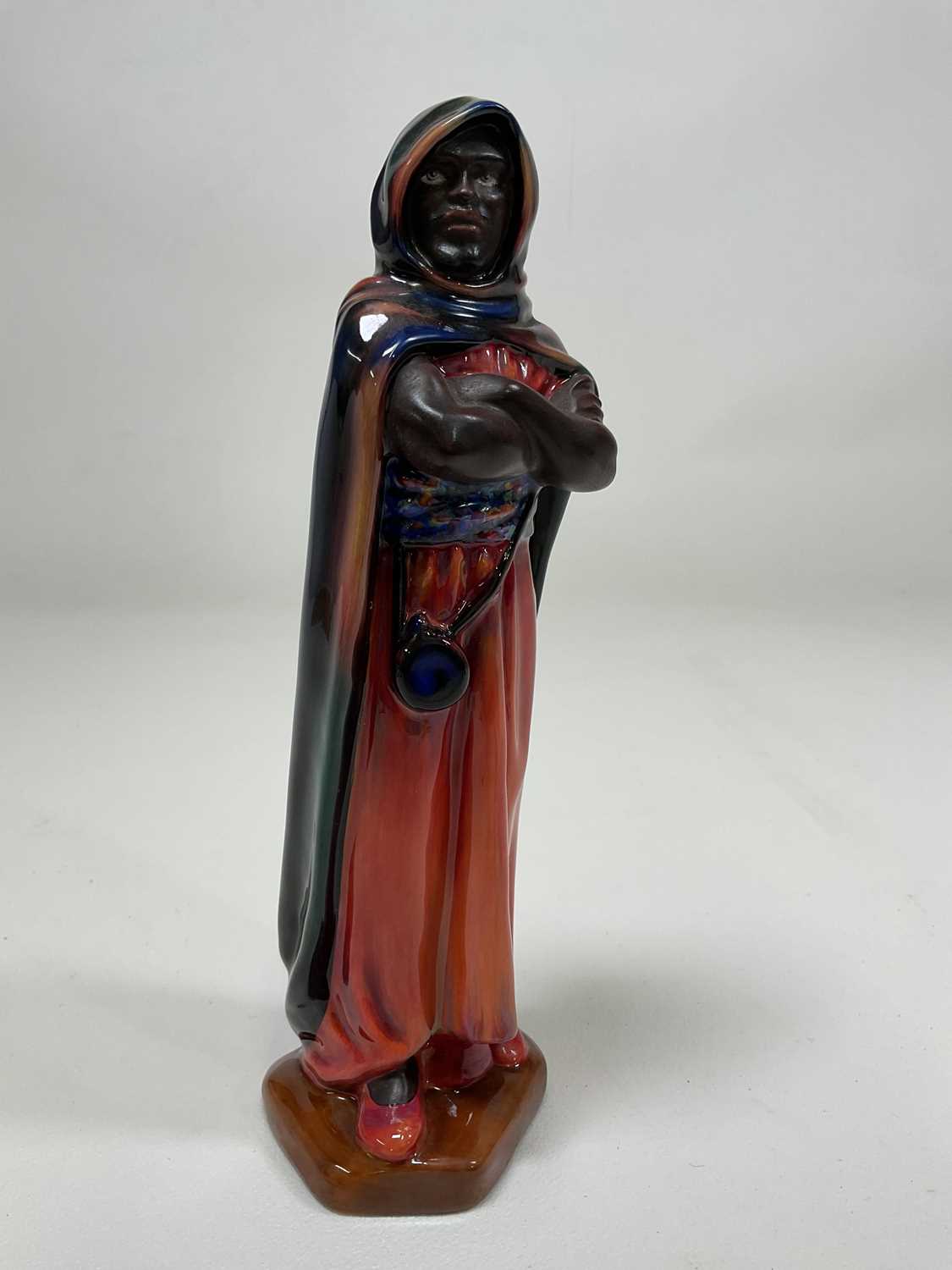 ROYAL DOULTON; prestige 'Moor' figure, HN4646 with certificate, limited Edition 139 of 500, height - Image 5 of 8