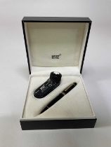 MONTBLANC; a Montblanc Meisterstuck No. 149 fountain pen and ink set, in original presentation