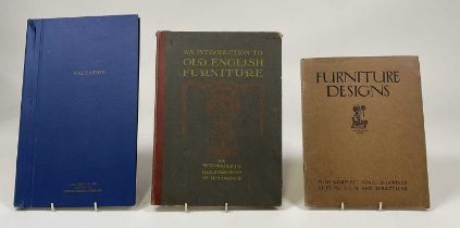 W. E. MALLET, 'Old English Furniture' with illustrations by H. M. Brock, together with 'Furniture