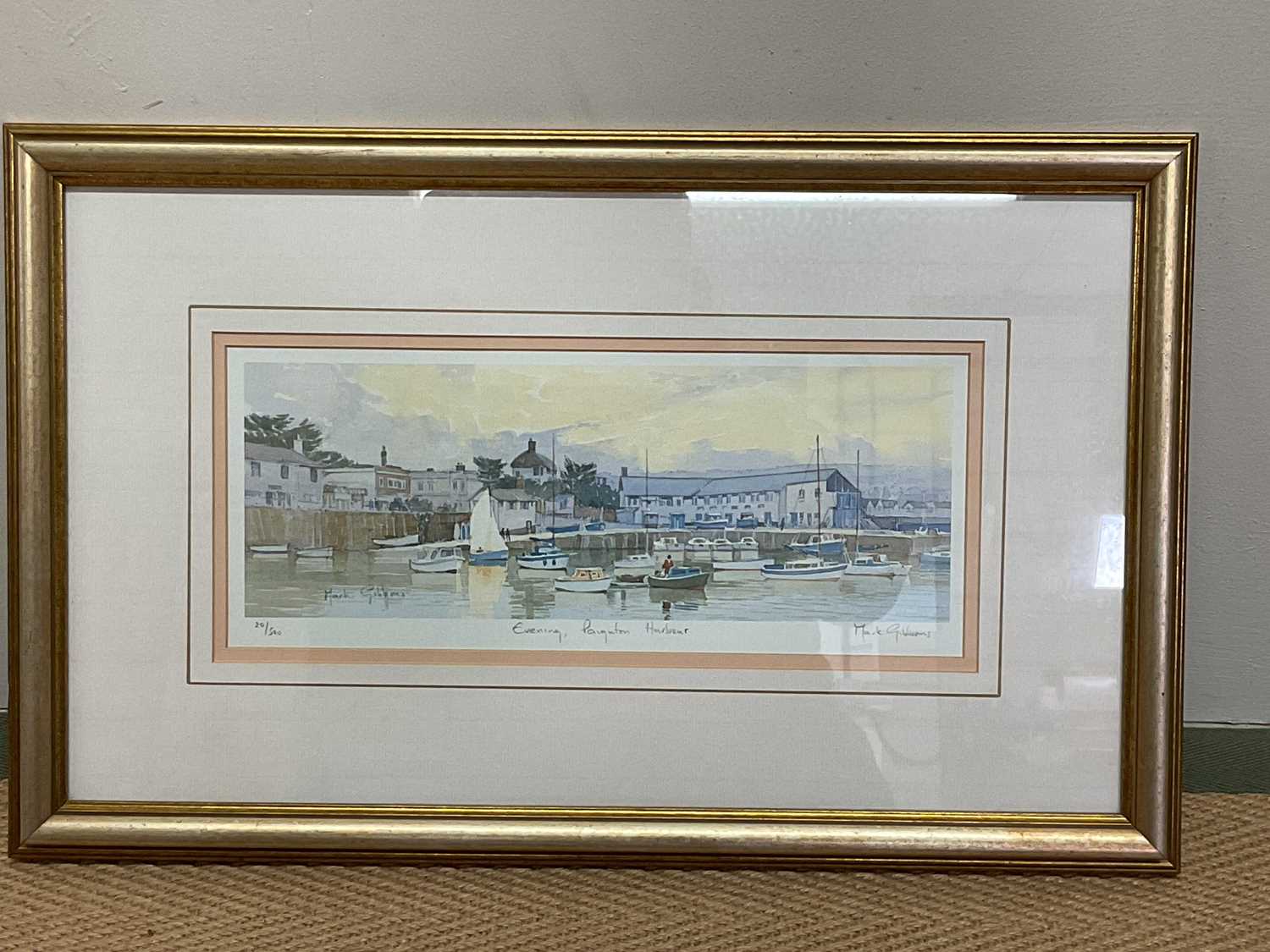 REX HUNTER; watercolour, masted vessel approaching harbour, signed, 28.5 x 41.4cm, and a Mark - Image 4 of 4