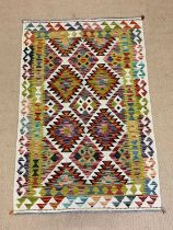 A Chobi Kilim, 150 x100cm.