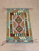 A Chobi Kilim, 126 x 79cm.