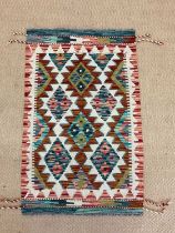 A Chobi Kilim, 93 x 60cm.