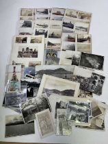 An interesting collection of ephemera, including photographs of Hong Kong, other real photographs