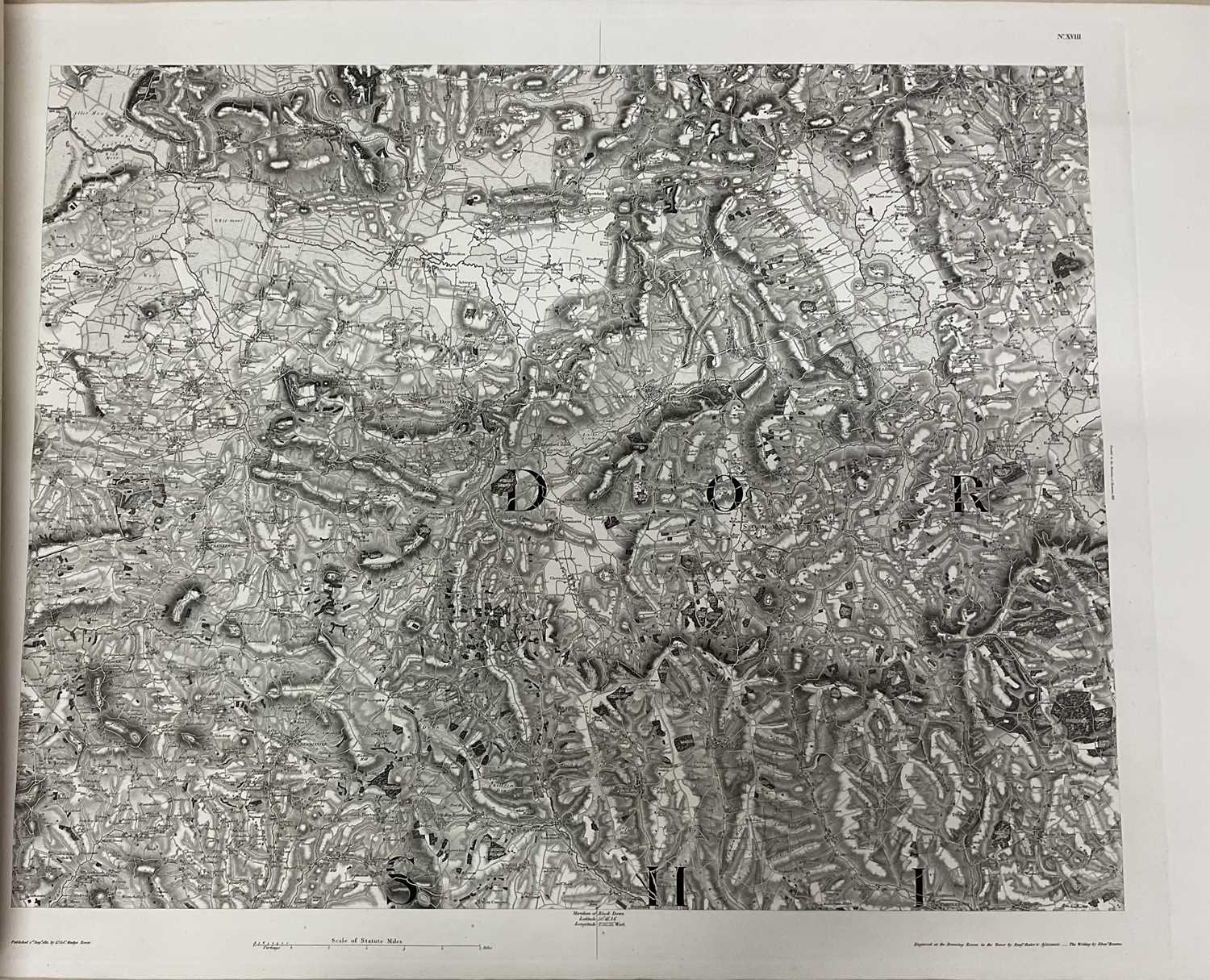 'Ordnance Survey of Great Britain, Part the IV, Containing nearly the whole of Dorsetshire, with the - Image 3 of 5