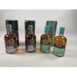 WHISKY; four bottles of Bruichladdich, two of Islay Single Malt Scotch whisky, aged 10 years, 46%,