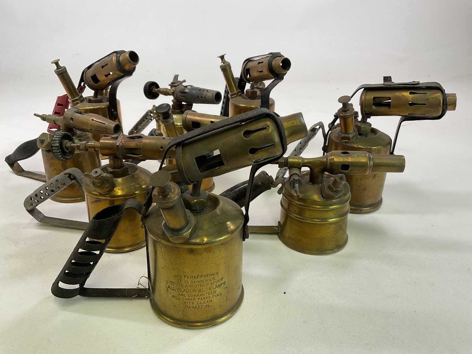 A quantity of brass blow torches (9) - Image 3 of 3