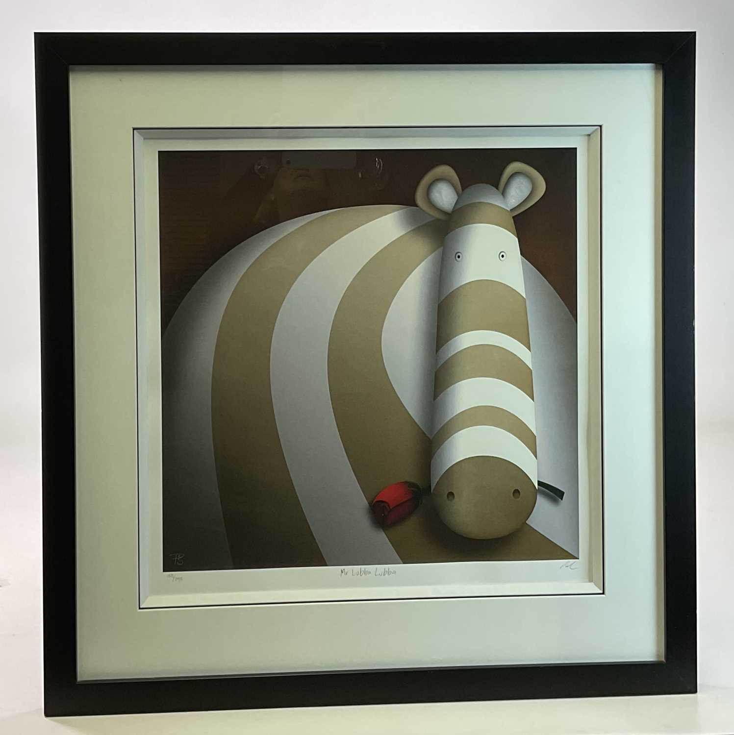 † PETER SMITH; a signed limited edition print, 'Mr Luba Luba', numbered 153/295, the image 50 x