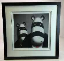 † PETER SMITH; signed limited edition print, 'The Management', numbered 168/295, image 45 x 45cm,