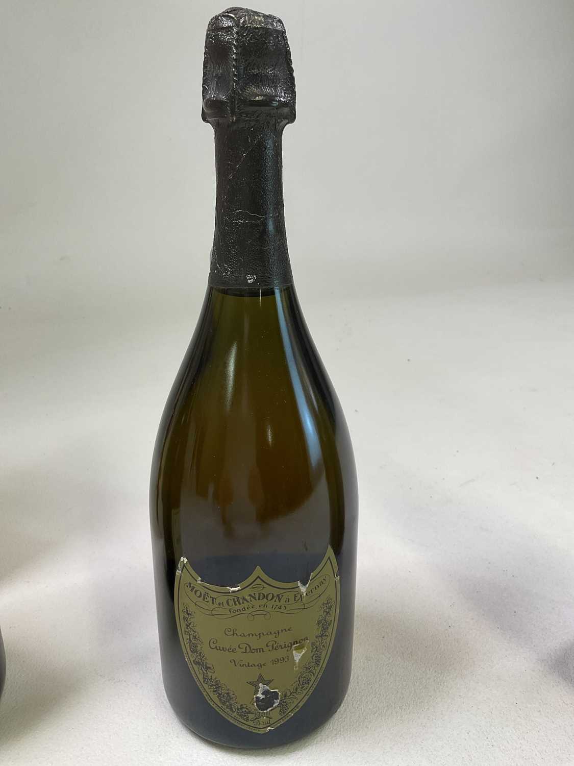 CHAMPAGNE; three bottles comprising Dom Perignon Vintage 1993, Fortnum & Mason Brut Reserve in - Image 2 of 4