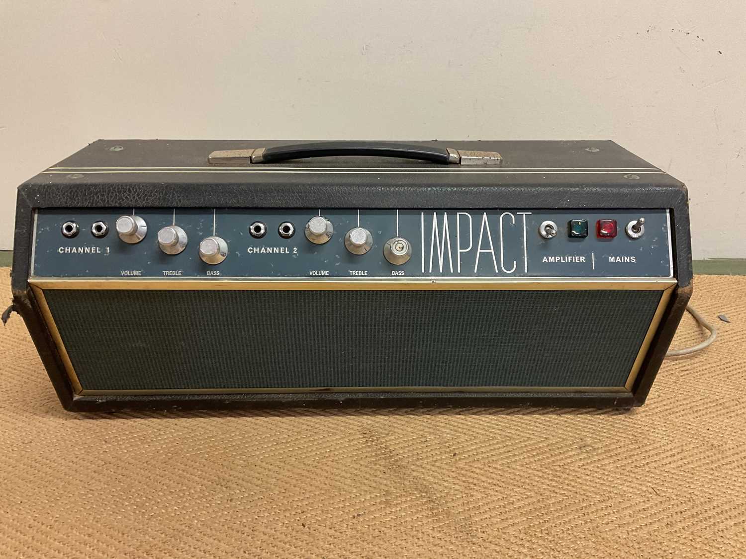 IMPACT; a 1960s guitar amplifier (untested)