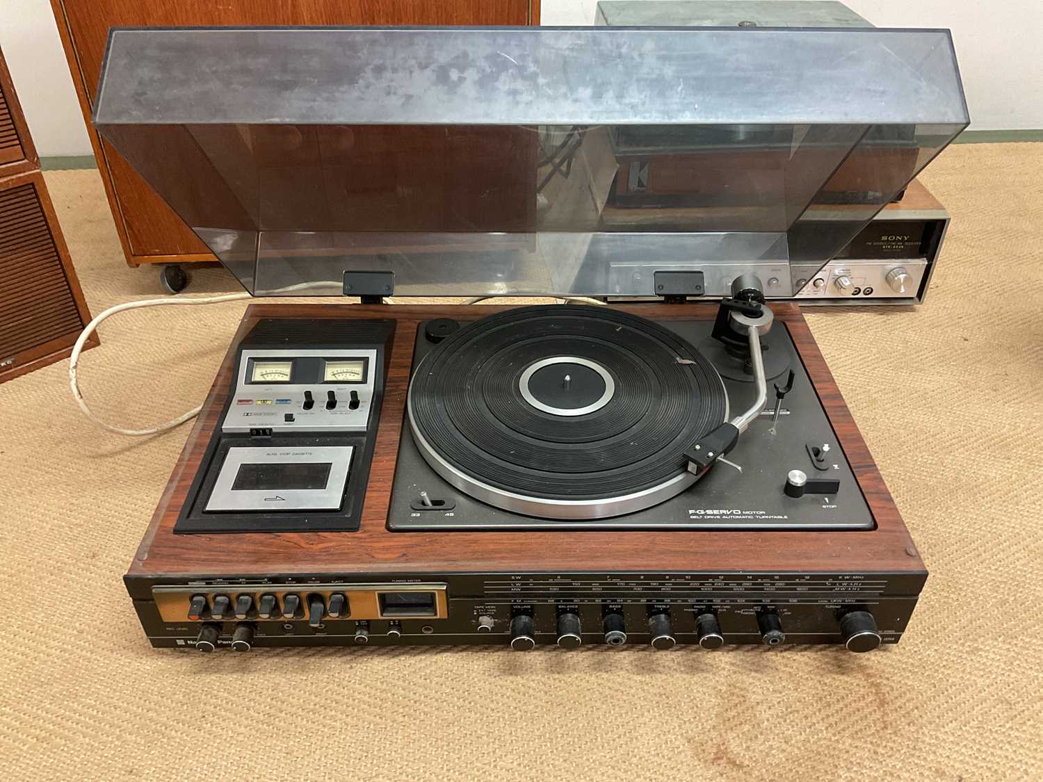 A quantity of vintage Hi-Fi equipment including a National Panasonic music centre, a Sony stereo - Image 3 of 6