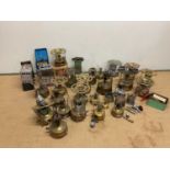 A large quantity of Primus stoves and others including brass example, various Swedish and British