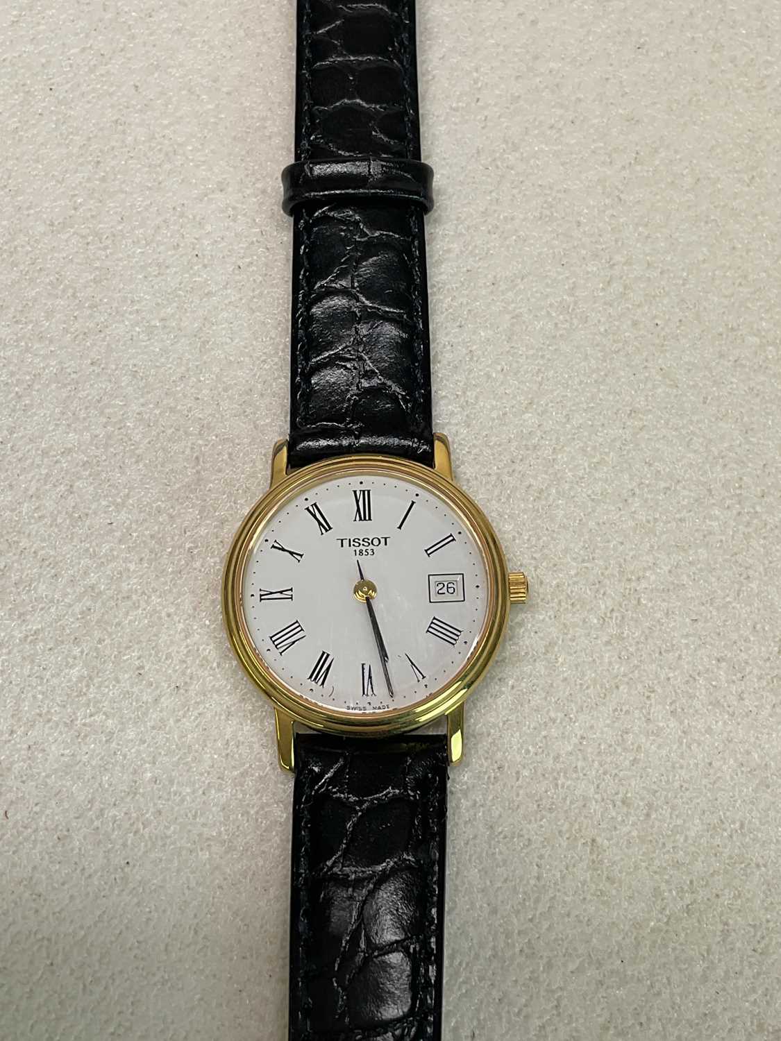 A vintage automatic Sicura gentleman's wristwatch, with a boxed quartz Tissot lady's watch T830/ - Image 5 of 10