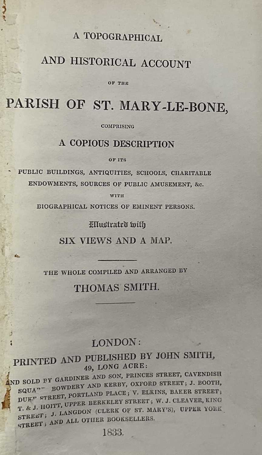 EDMUND GOSSE; 'The Early Career of Robert Browning', 1890, together with, THOMAS SMITH; A - Image 4 of 6